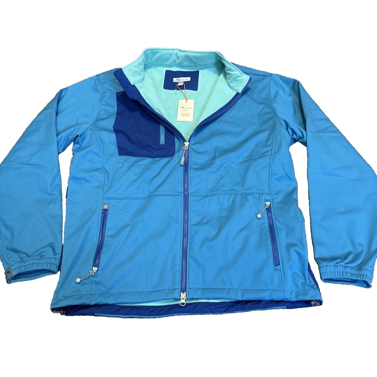 Nwt Peter Millar Gale Force Stretch Soft Shell Jacket Large Brand New $185